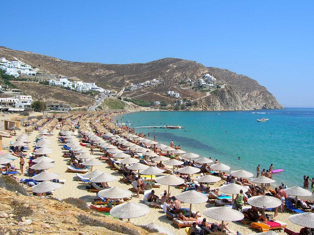 Bleland Mykonos Lägenhet Mykonos Town Exteriör bild